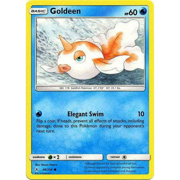Pokemon Unbroken Bonds Goldeen #48