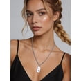 thumbnail image 3 of KeyStyle Initial Necklaces for Women Letter Necklace A-Z Pendant Chain Necklaces Personalized Jewelry Valentine's Gifts for Women & Men, 3 of 8