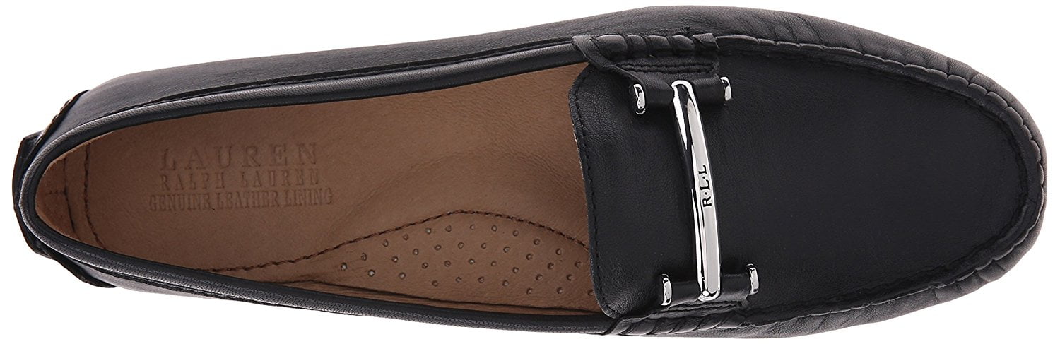 LAUREN by Ralph Lauren Womens Caliana Leather Closed Toe Loafers