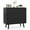 Black, variant on Costway 4 Drawer Dresser for Bedroom Wide Chest of Drawers with Metal Guide Rails Natural