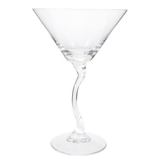 Crystal Martini Glass Set of 2 | 10oz | Classic Luxury Cocktail with Bar  Spoon & Olive Picks, Premiu…See more Crystal Martini Glass Set of 2 | 10oz  