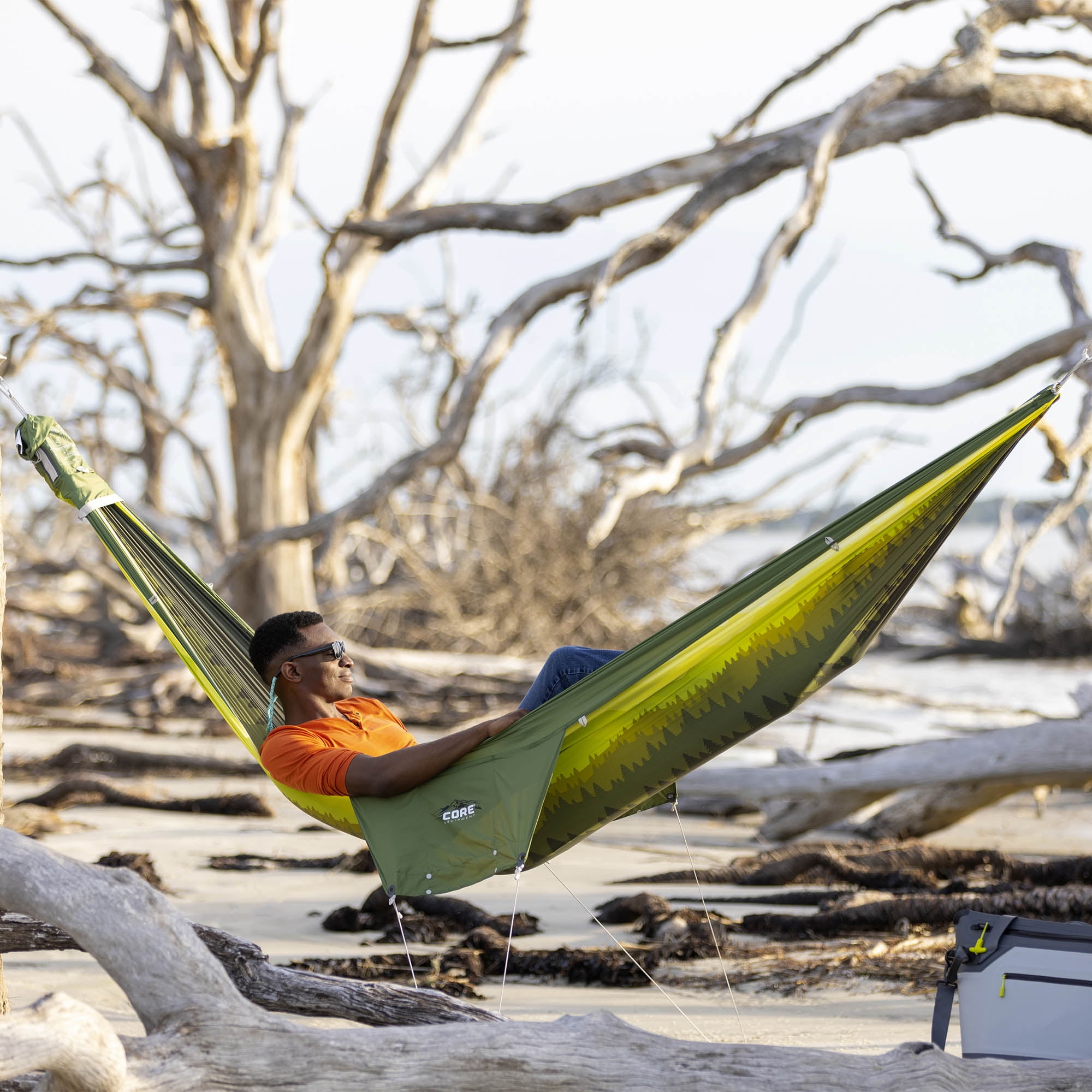 CORE Premium Double Hammock - Evergreen Vista