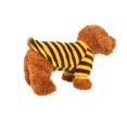thumbnail image 3 of Cachorro mascota perro gato Coral rayas camisa ropa 6 colores XXS-L jinwen Camisas de mascota, 3 of 7