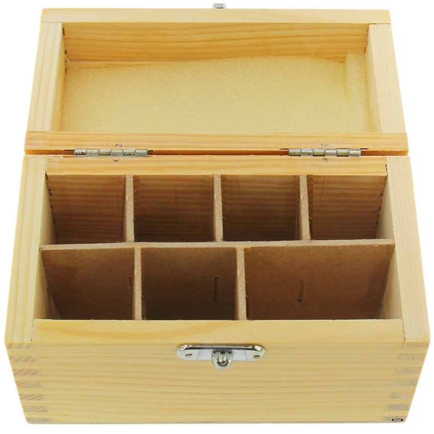 Jewelry Testing Kit Gold 10K–22K Silver Platinum Scratch Stone Wooden Box
