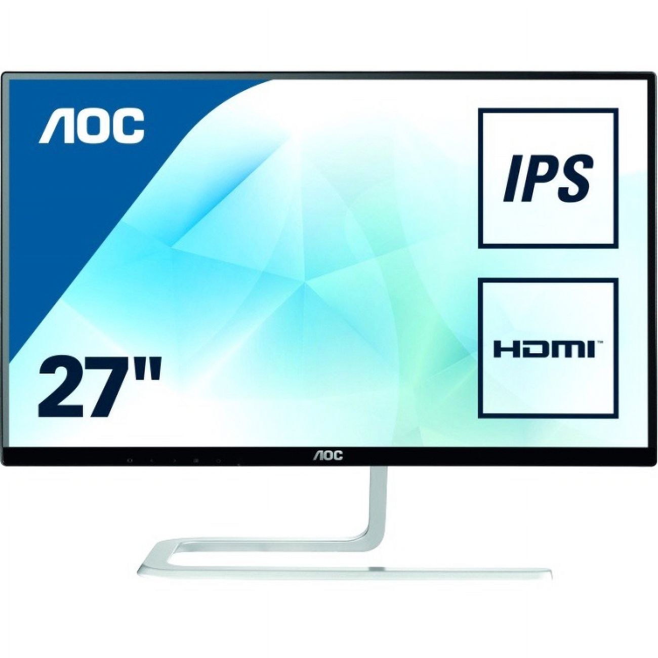 AOC Style-line I2781FH 27" Class Full HD LCD Monitor, 16:9, Black - image 2 of 2