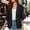 *Black, variant on ClodeEU Women's Lapel Long Sleeve Roll Up Single Button Blazer Jacket,Casual Loose Fit Office Coat Black,Women's Plus L