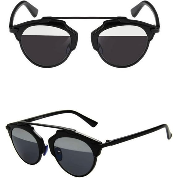 Small Round Sunglasses Men Women Mirror Lady Female Sun glasses Cat Eye