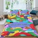 thumbnail image 2 of Tuca & Bertie Conjunto de sábanas temático, trío de piezas, cómodo y amigable con la piel, diseño único, regalo de decoración para el hogar para familiares, amigos y fans, 90 cm * 190 cm, 2 of 6