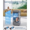 thumbnail image 4 of Portable Air Conditioner, 3-in-1 AC Unit with Cooling Fan & Dehumidifier, 8000 BTU Portable AC for Guest Rooms & Indoor Spaces Up to 350 Sq.Ft, 4 of 9