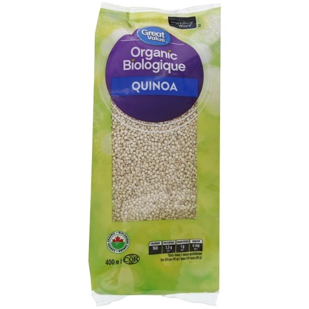 Quinoa biologique Great Value 400&nbsp;g