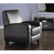 Mainstays Home Theater Recliner, Multiple Colors, (Black)