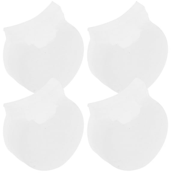 FOMIYES 5Pcs White Rubber Clarinet Thumb Rest Cushions for Finger Fatigue Reduction Comfort Support