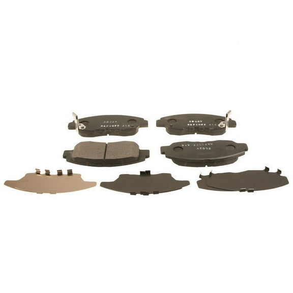 Front Brake Pad Set - Compatible with 2006 - 2011 Honda Civic 2007 2008 2009 2010