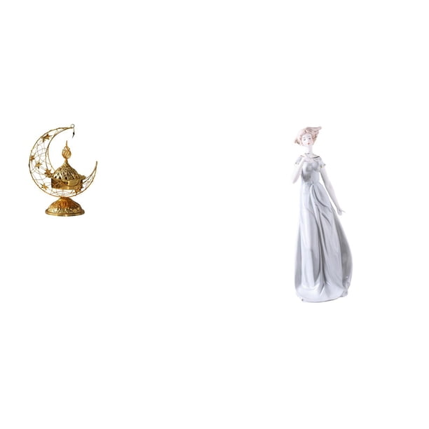 Quemador De Incienso De Cerámica Antiguo, Figura De Dama, Candelabro De Porcelana, Estatua De Niña Nórdica, Adorno Decorativo Para Estante De Sala De Estar, Decoración Del Hogar