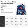 thumbnail image 5 of Pofeuu Colorful Excavator Print Sun Protection Outdoor Lightweight Full Zip UV Cooling Hoodie Long Sleeve Summer Clothing for Outdoor Hiking-3X-Large, 5 of 5