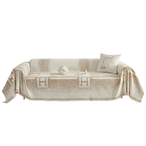 SIELUNO Sofa Slipcover for 3 Cushion Couch,Universal Soft Couch Cover Washable Furniture Protector Sofa Towel Throw Sofa Cover for Loveseat Sofa