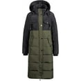 thumbnail image 2 of Women's Winter Long Down Parka Jackets Warm Thickened Hooded Maxi Quilted Puffer Coat, 2 of 2