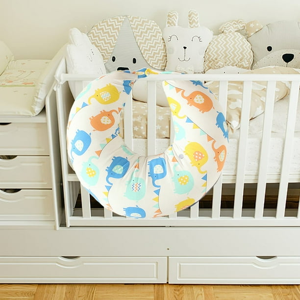 Funda de almohada de lactancia para bebe con cierre ajustable funda de almohada de lactancia de algodon transpirable super suave para bebe recien nacido Bodega Aurrera en linea