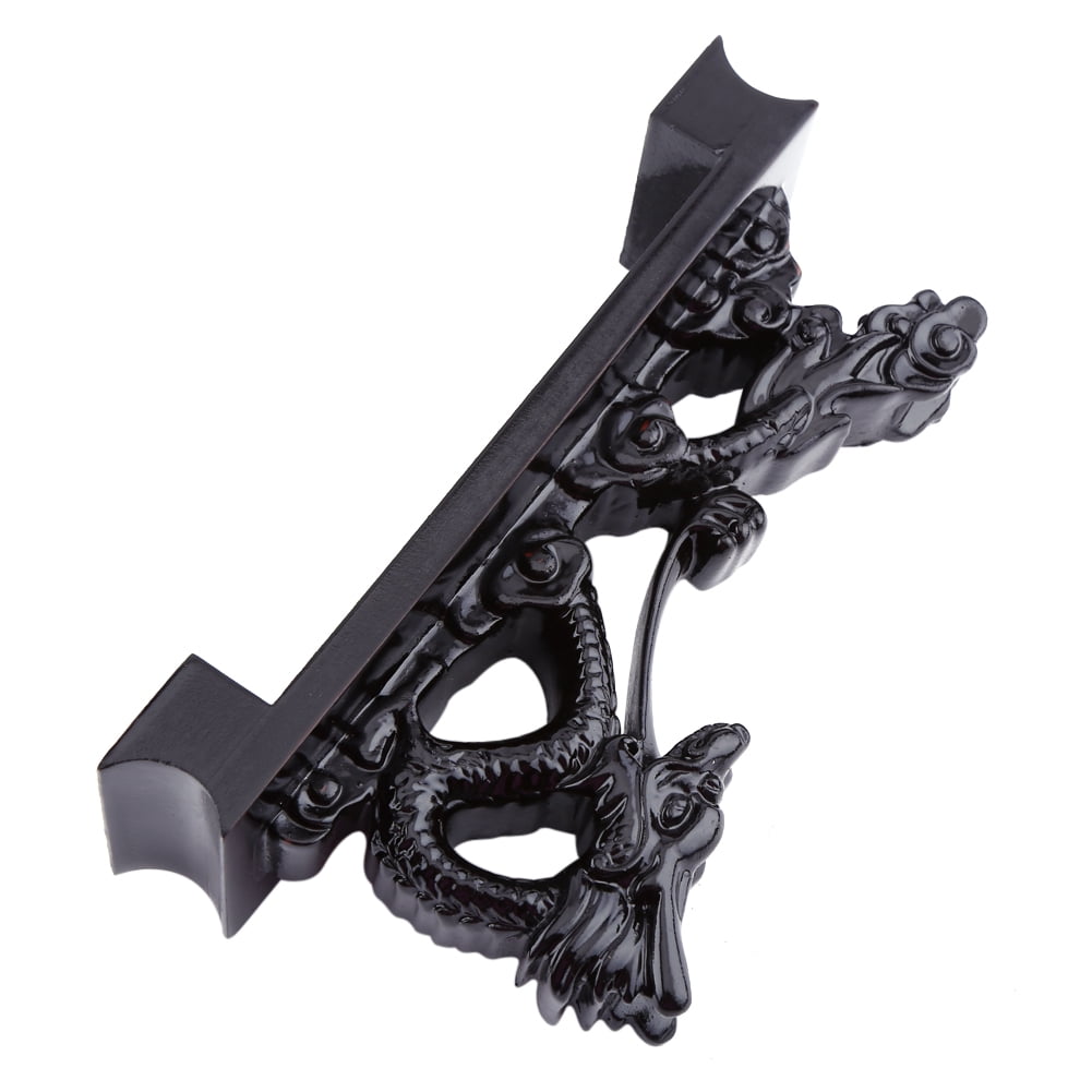 1pc Chinese Dragon Shaped Small Size Samurai Sword Katana Wakizashi Holder Stand Display, Sword Holder, Dragon Display Holder, Wood Holder
