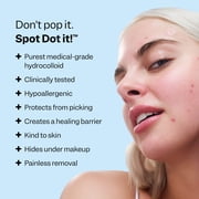 Peach Slices Acne Spot Dots, Hydrocolloid Pimple Patches, 30 Ct