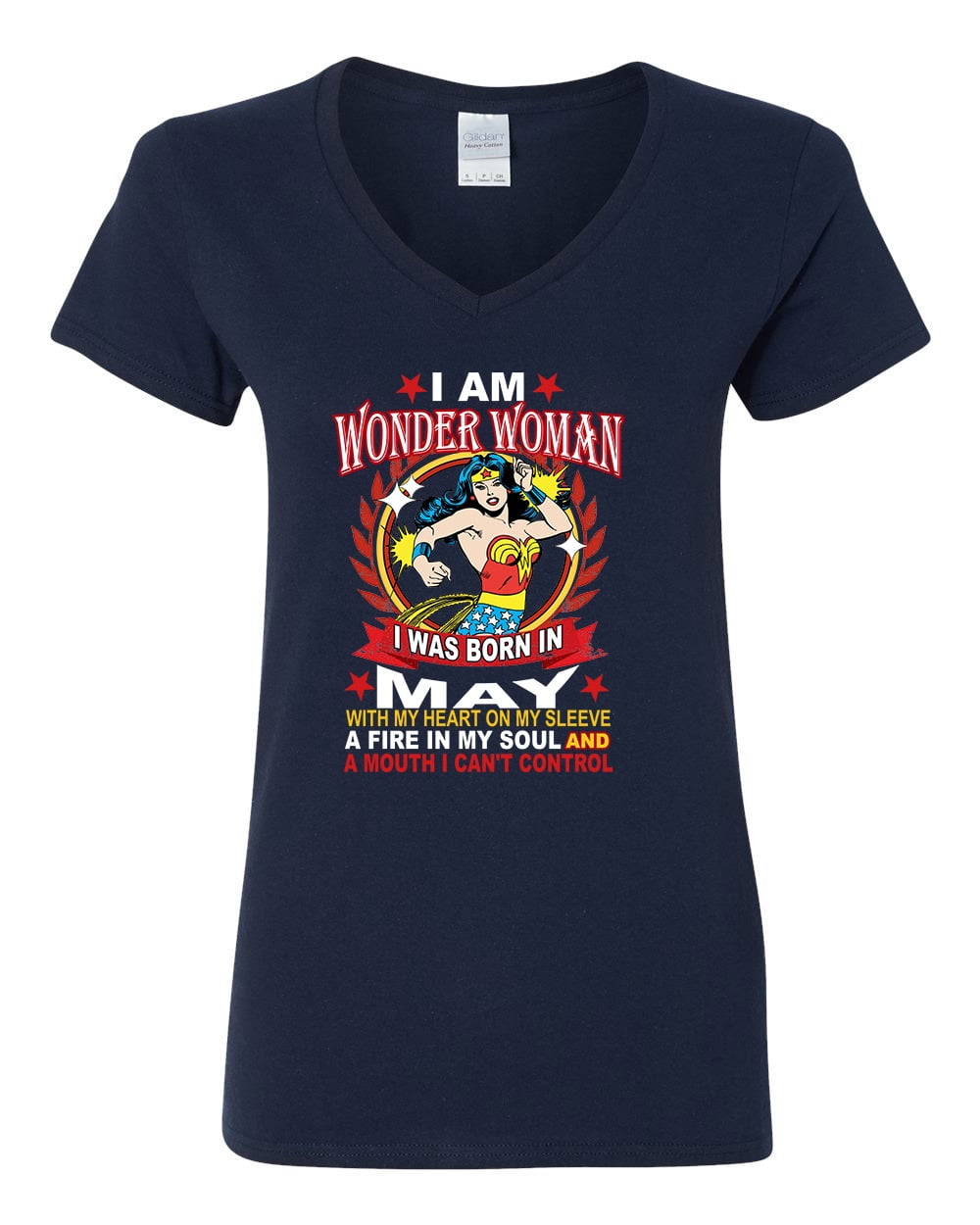 Wonder Woman Born In May Superhero 