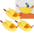 thumbnail image 1 of Nests, Warm Hanging Swing Bed Small Animal Nests Hamster Sleeping Nests, Banana Shape Nests, Winter Warm Nests For Hamsters Birds, 1 of 8