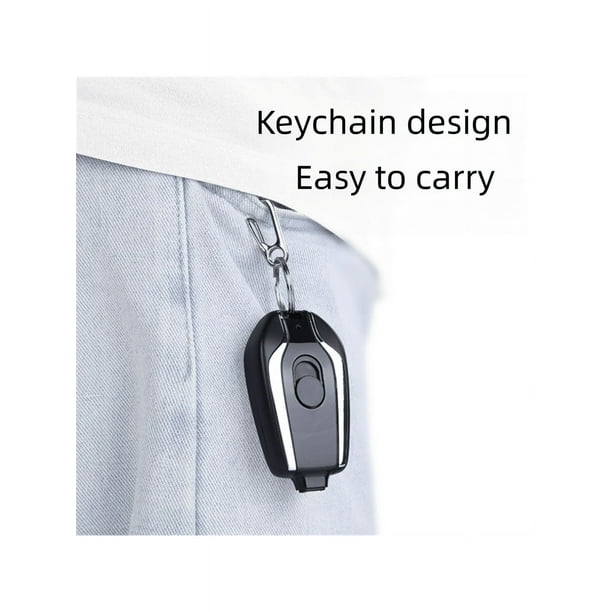 Mini Keychain Emergency Charger, Portable & Compact Power Bank For On-The-Go Charging
