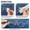 thumbnail image 6 of 200 Count Lens Wipes for Eyeglasses, Eyeglass Lens Cleaning Wipes Pre-moistened Individually Wrapped Sracth-Free Streak-Free Eye Glasses Cleaner Wipes for Sunglass, Camera Lens, Goggles, 6 of 7