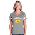 thumbnail image 1 of Womens Albuquerque Football V-Neck T-Shirt, 1 of 5