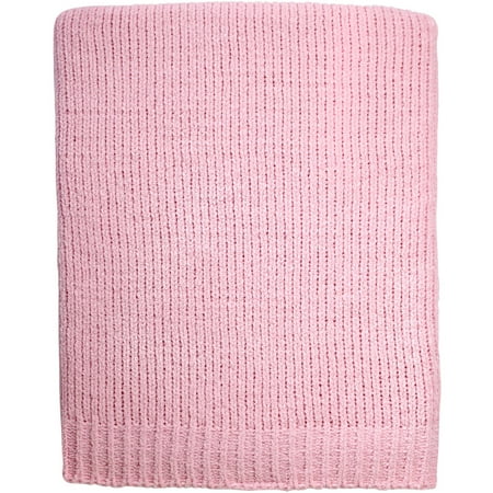 Little Love Chenille Blanket, Pink