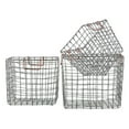 thumbnail image 2 of Urban Trends Collection: Metal Hand Basket, Coated Finish, Black, 2 of 2
