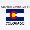 thumbnail image 2 of CafePress - Somebody Loves Me In COLORADO Infant Bodysuit - Baby Light Bodysuit, Size Newborn - 24 Months, 2 of 4