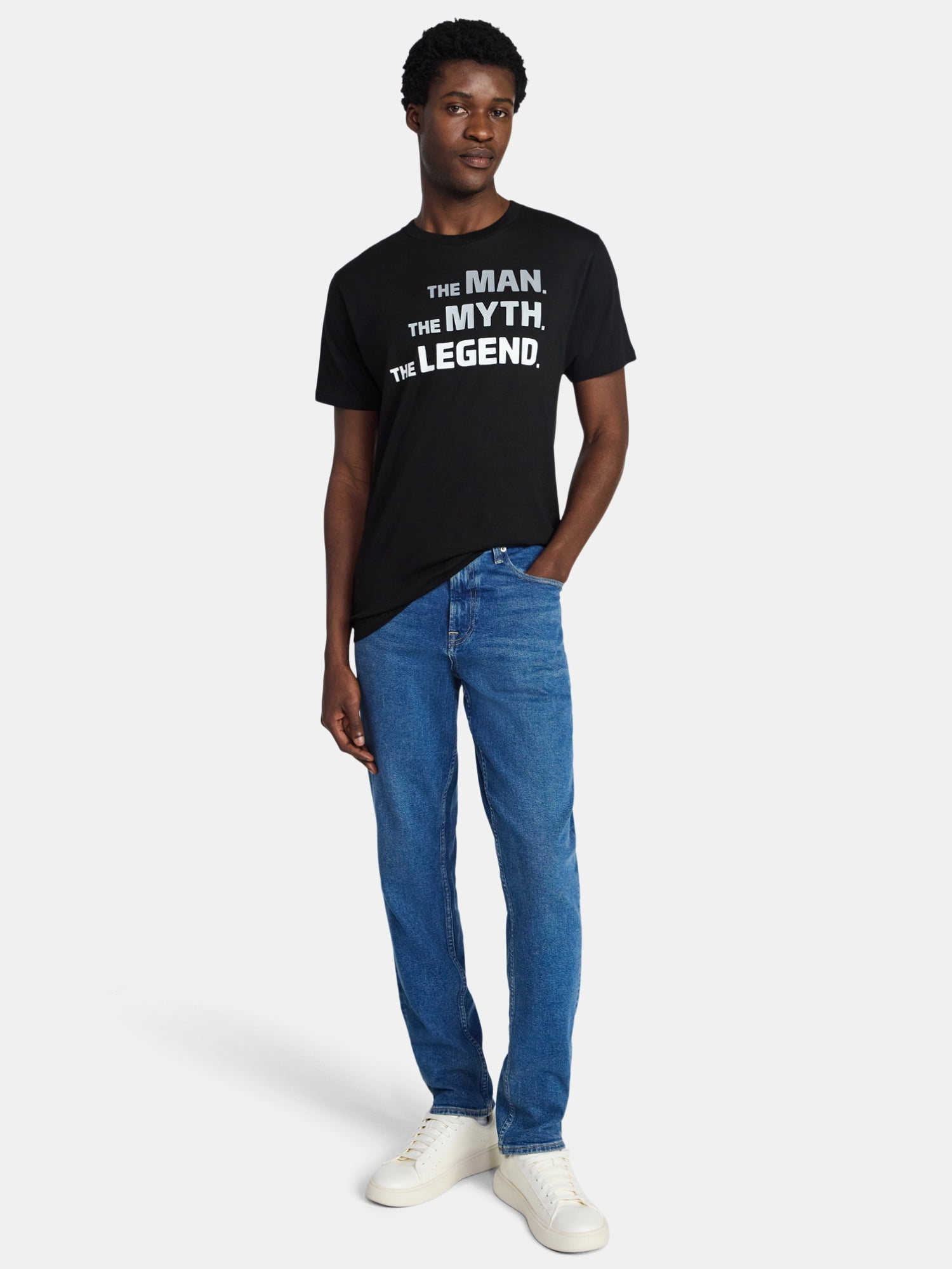 Father's Day Men's Dad Man Myth Legend Graphic Tee from Way to Celebrate, Sizes XS-5XL