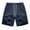 Dark Blue -CM39, variant on Men's Linerless Workout Elastic Waist Drawstring Shorts Quick Dry for Running Sports Athletic Gym with Zipper Pockets Green M