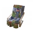 thumbnail image 4 of Summer Soft Flannel Fleece Throw Blanket, Collage with 9 Different Square Framed Freshening Summer Landscapes Rural Nature, Cozy Plush for Indoor and Outdoor Use, 60" x 80", Multicolor, by Ambesonne, 4 of 6