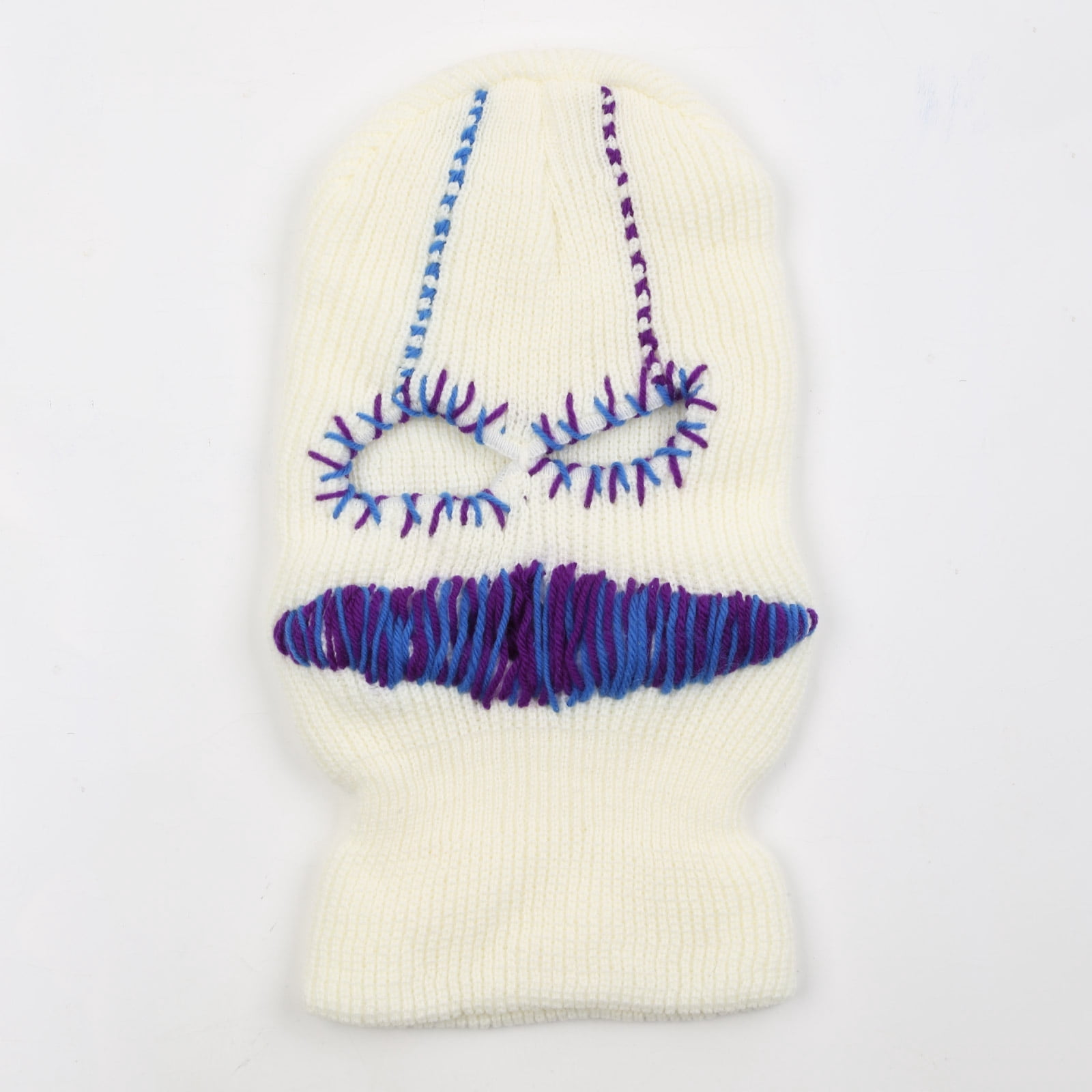 Halloween Balaclava Funny Balaclava Face Mask Balaclava Distressed Party Hat Scary Balaclava Hooded Knitted Hat Beanies