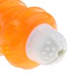 thumbnail image 3 of Juguete para perros Sunnimix Mordedor Barbell de goma Chillón naranja, 3 of 6