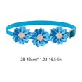 thumbnail image 3 of Collar con pajarita de flores de diamantes de imitación para mascotas (gatos y perros) – Accesorio brillante y ajustable con cristales, ideal para bodas, fiestas, cumpleaños y ocasiones formales., 3 of 6