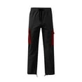 thumbnail image 3 of Men's Heavyweight Cargo Fleece Sweatpant Wine L, 3 of 4