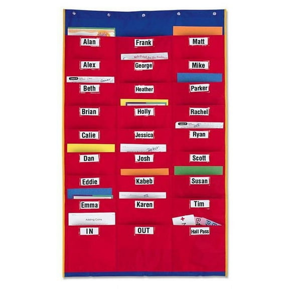 ORGANIZATION STATION POCKET CHART