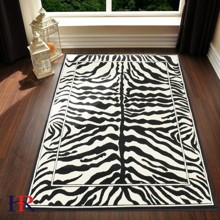 Handcraft Rugs Animal Print Rugs For Cabin And Lodge With Zebra