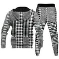 thumbnail image 5 of Outer Hoodie Sweatpant Suit -Hop Casual Sweatshirt Suit Hoodie Men Women Sportswear Tracksuit Sweatsuits Letter Print Fashion Running, 5 of 5