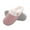 Pink, variant on Women's Comfy Faux Fur House Slipper Scuff Memory Foam Slip on Anti-Skid Sole
