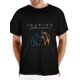 thumbnail image 1 of Camiseta de moda para hombre con estampado gráfico I MAGINE, moderna camiseta de algodón puro de manga corta, cuello redondo y cómodo, súper suave, refrescante, transpirable, ligera y para el tiempo l, 1 of 6