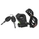 thumbnail image 1 of Empuñadura Del Acelerador, 12V A 99V ABS Pantalla De Voltaje Azul Control De Velocidad Acelerador Puerto SM Universal Para Motocicleta ANGGREK Electric Bike Throttle Grip, 1 of 8