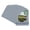 Harbor Gray, variant on Harbor Gray Picture Frame Mat for 16x20 Frames - Oval Opening for 12x15 Photos - 1 Mat