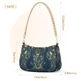 thumbnail image 3 of FORMRS Womens Shoulder Bag with Chain Strap Clutch Purse Cute Tote Handbag, Shadowy Forest Pattern, 3 of 7