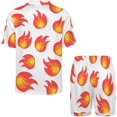 thumbnail image 4 of Sdmnsg-T Chicken And Rooster Women Pajama Set Short Sleeve Comfy Pjs Sets 2 Piece Lounge Set, 4 of 8