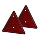thumbnail image 5 of Reflector Automotriz Triangular, Reflectores Triangulares Traseros Rojos Fijación Con Tornillo Alta Reflectividad Impermeable Para Remolque Camión RV, 5 of 7