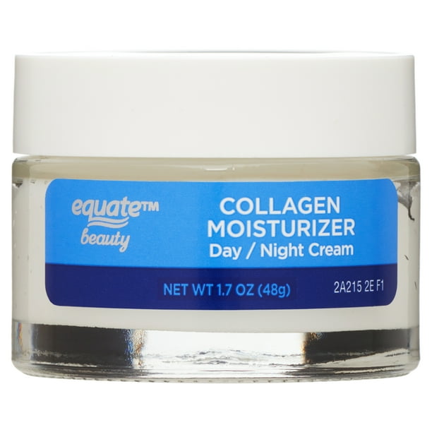 Equate Beauty Collagen Moisturizer Day/Night Cream, 1.7 oz